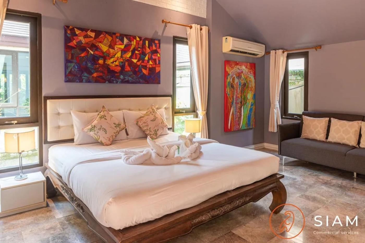 Villa Bang Kao 3br - Private Pool & Walk To